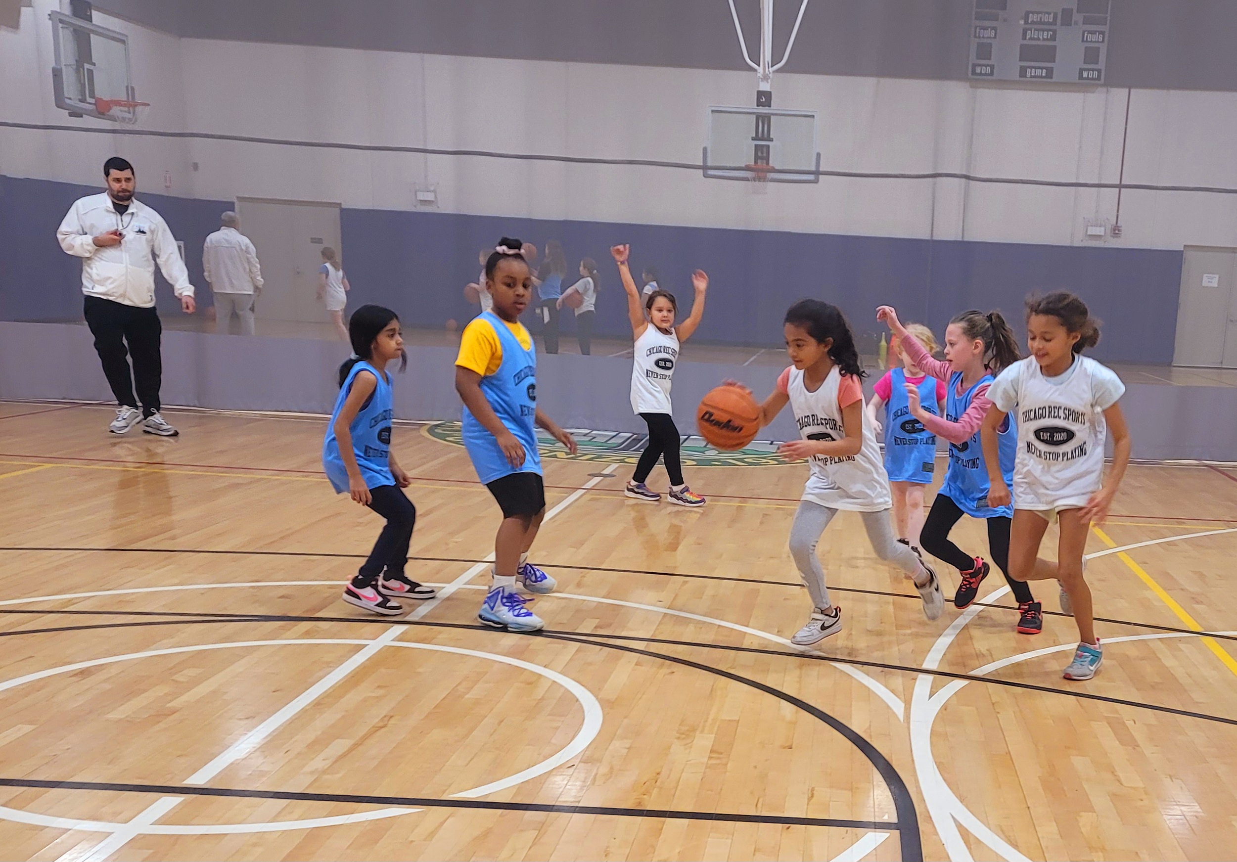 Girls Basketball with Chicago Rec Sports